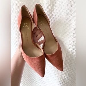 D’Orsay heel from BR! Dusty Rose size 10m